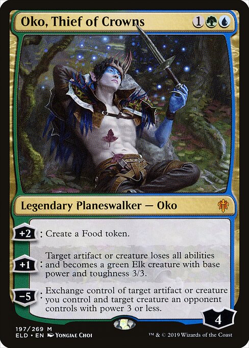 Oko, Ladrón de Coronas — Throne of Eldraine