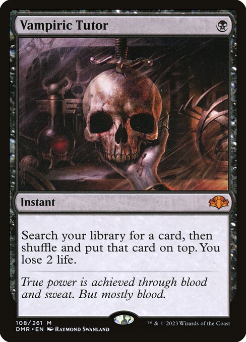 Tutor vampírico — Dominaria Remastered