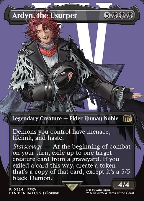 Carta Ardyn, el usurpador — Final Fantasy · FIN · #524