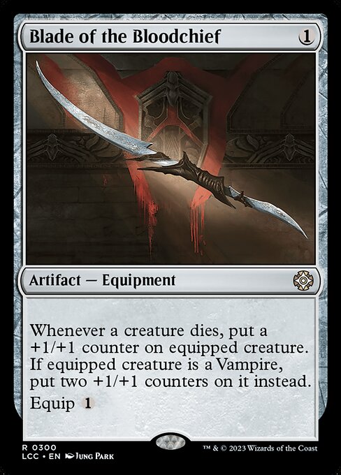Espada del jefe de sangre — The Lost Caverns of Ixalan Commander