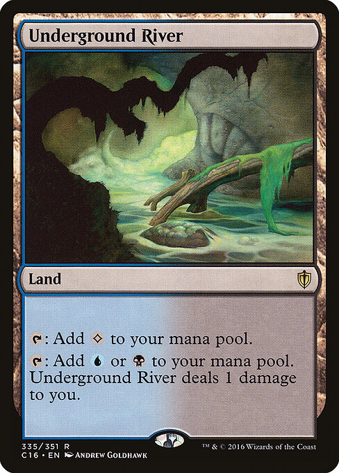 Río subterráneo — Commander 2016