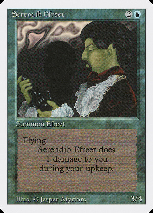Serendib Efreet — Revised Edition