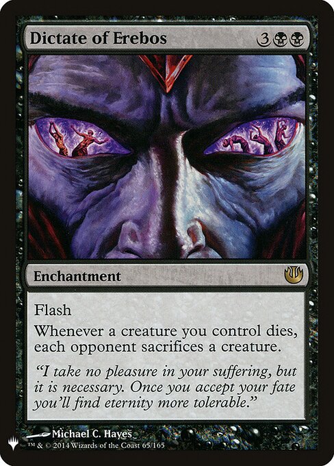 Mandato de Erebos — The List
