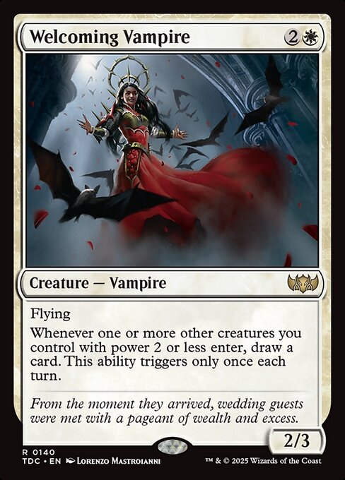 Carta Vampira acogedora — Tarkir: Dragonstorm Commander · TDC · #140