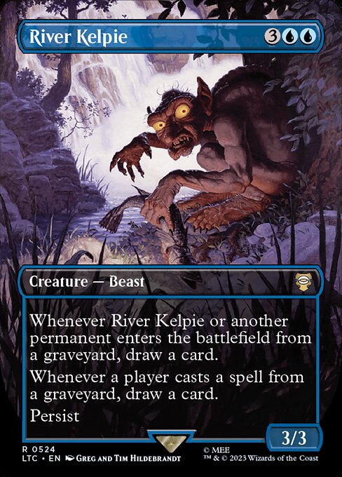 Carta Kelpie del río — Tales of Middle-earth Commander · LTC · #524