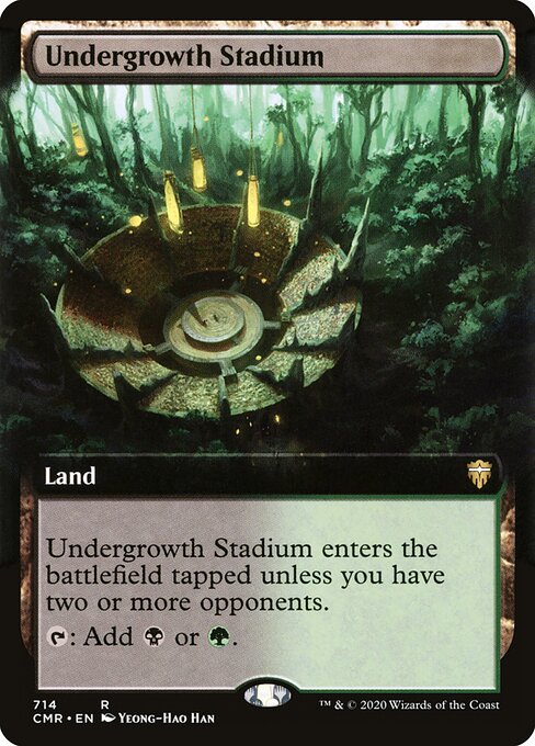 Carta Estadio del sotobosque — Commander Legends · CMR · #714