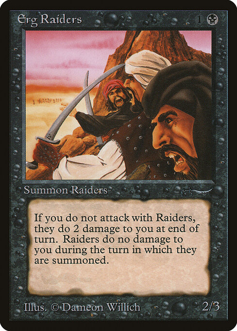 Carta Incursores del Erg — Arabian Nights · ARN · #25