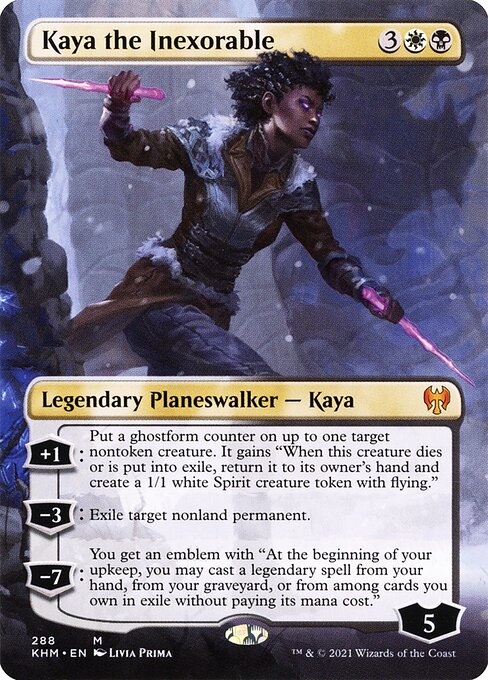 Kaya, la Inexorable