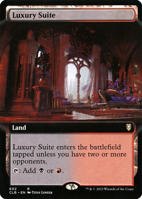 Suite de lujo — Commander Legends: Battle for Baldur's Gate