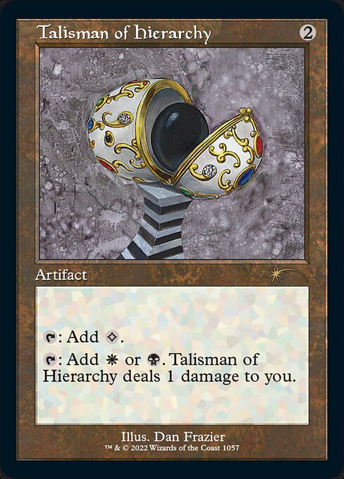 Talismán de jerarquía — Secret Lair Drop