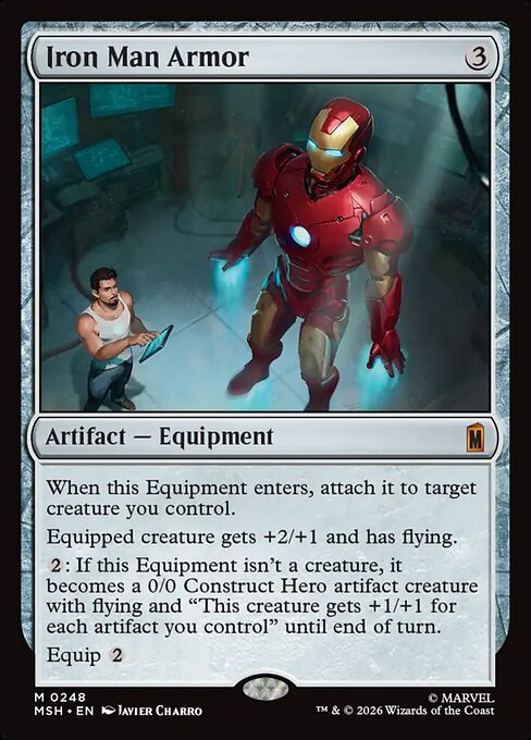 Armadura de Iron Man — Marvel Super Heroes