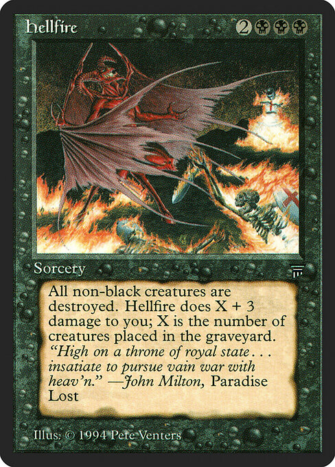Carta Hellfire — Legends · LEG · #105