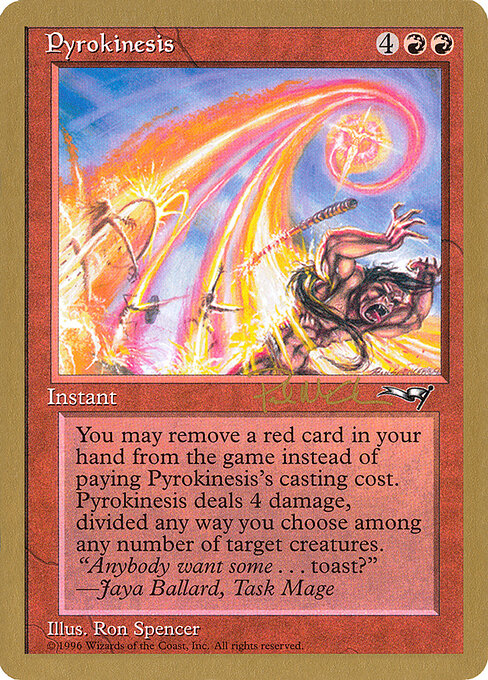 Piroquinesis — World Championship Decks 1997