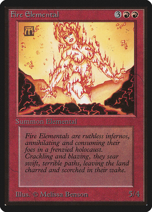 Elemental de fuego — Limited Edition Beta