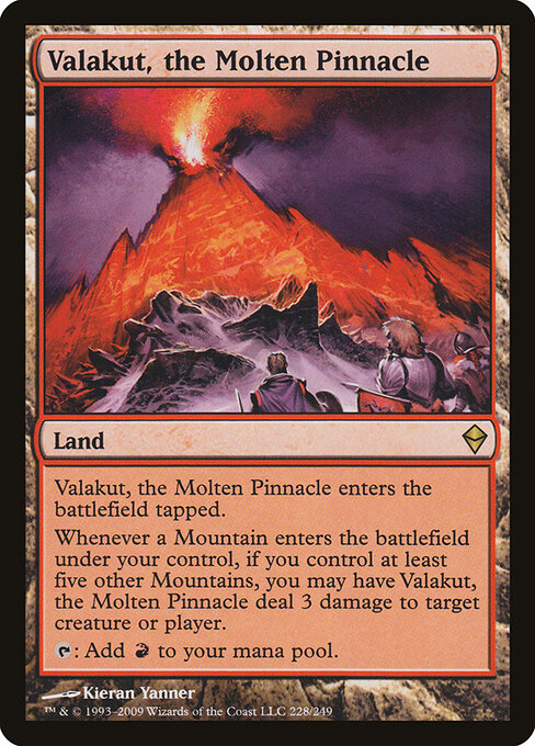 Valakut, el Pináculo Fundido — Zendikar