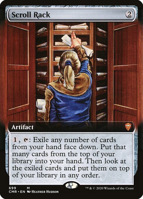 Estantería de pergaminos — Commander Legends
