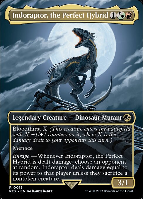 Indorraptor, el híbrido perfecto