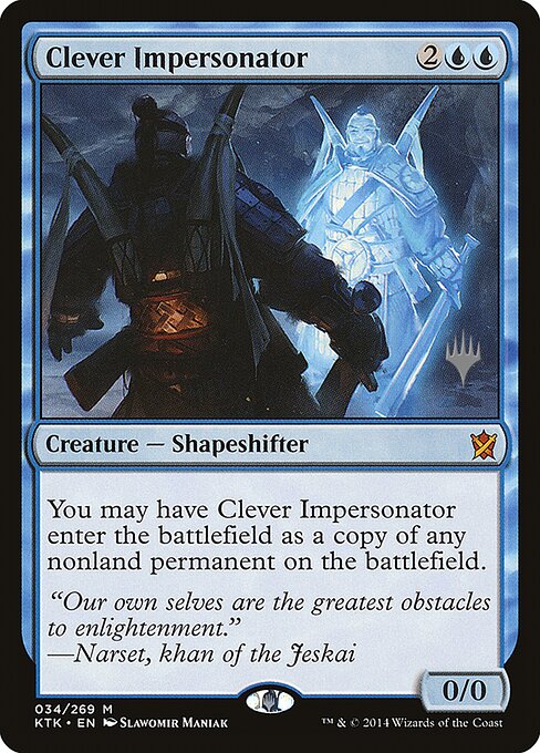 Carta Impostor sagaz — Khans of Tarkir Promos · PKTK · #34p
