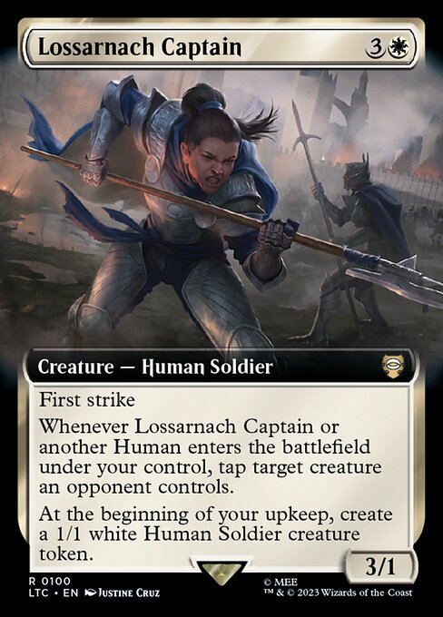 Carta Lossarnach Captain — Tales of Middle-earth Commander · LTC · #100