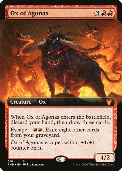 Buey de Ágonas — Theros Beyond Death