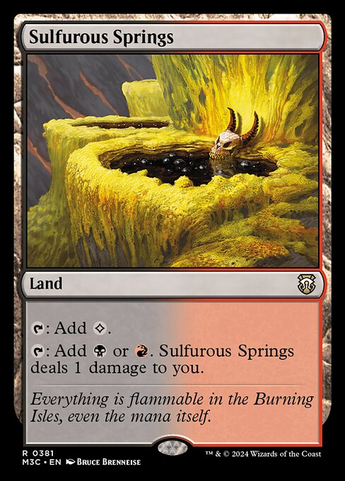 Manantiales sulfurosos — Modern Horizons 3 Commander