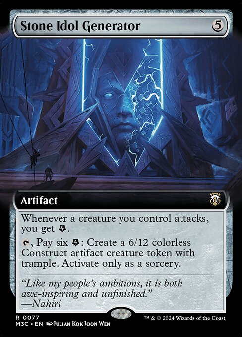 Carta Stone Idol Generator — Modern Horizons 3 Commander · M3C · #77