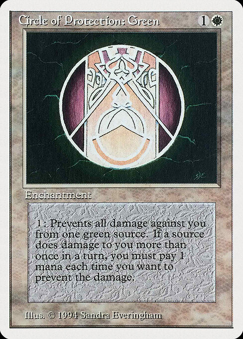 Circulo de protección: Verde — Summer Magic / Edgar