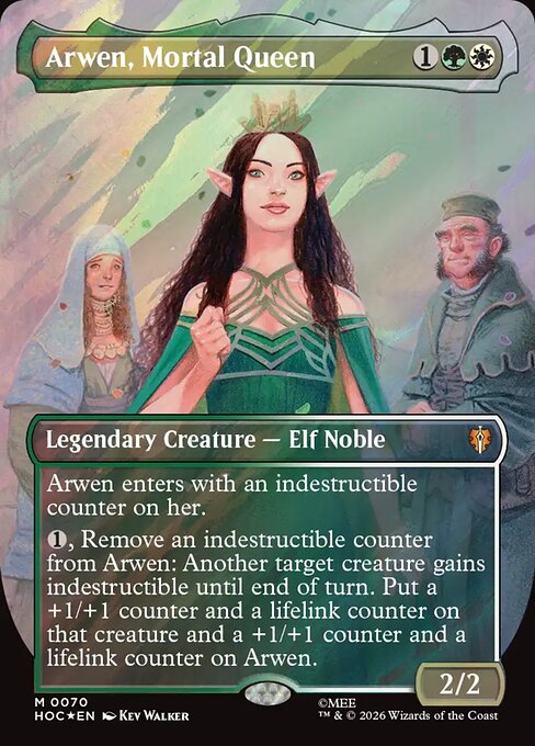 Carta Arwen, reina mortal — The Hobbit Eternal · HOC · #70