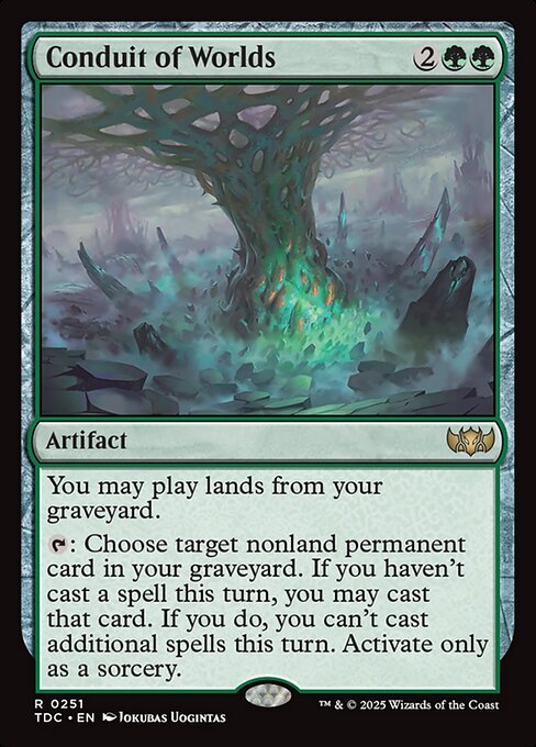 Canalizador de mundos — Tarkir: Dragonstorm Commander