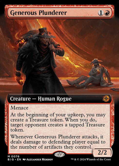 Saqueador generoso — The Big Score