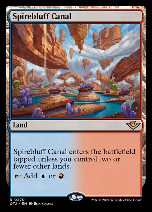 Carta Canal riscoaguja — Outlaws of Thunder Junction Promos · POTJ · #270p