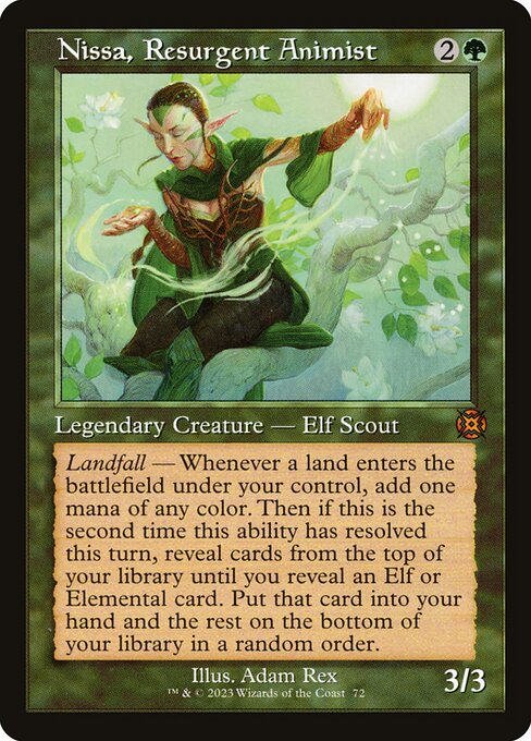 Nissa, animista renaciente — March of the Machine: The Aftermath