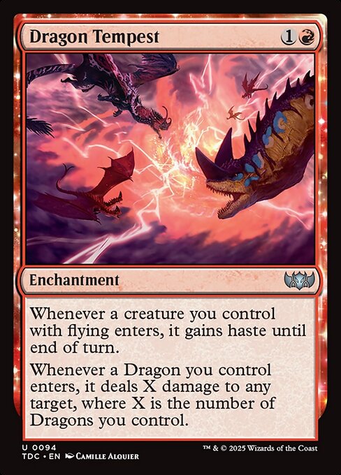 Tempestad de dragones — Tarkir: Dragonstorm Commander