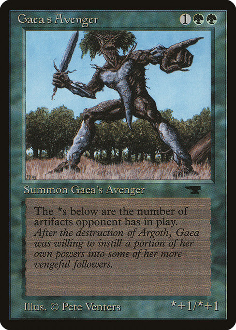 Carta Gaea's Avenger (Antiquities)