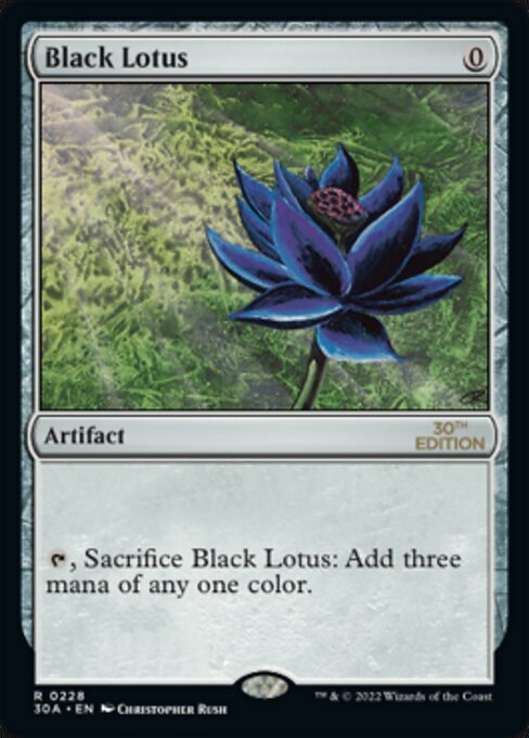 Black Lotus — 30th Anniversary Edition