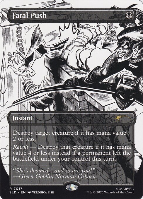 Empujón fatal — Secret Lair Drop