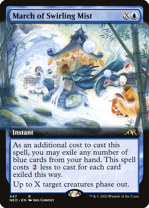 Marcha de la niebla envolvente — Kamigawa: Neon Dynasty