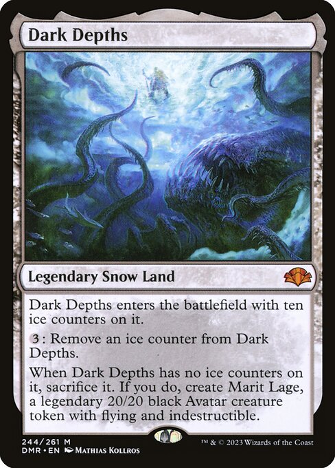 Carta Abismos oscuros — Dominaria Remastered · DMR · #244