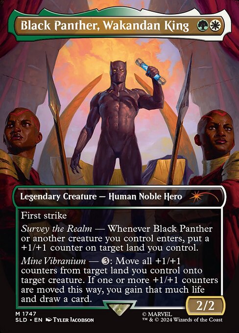 Black Panther, Wakandan King — Secret Lair Drop