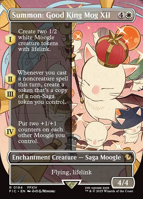 Invocación: gran rey Mogurio XII — Final Fantasy Commander
