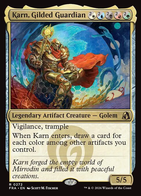 Karn, Gilded Guardian — Reality Fracture