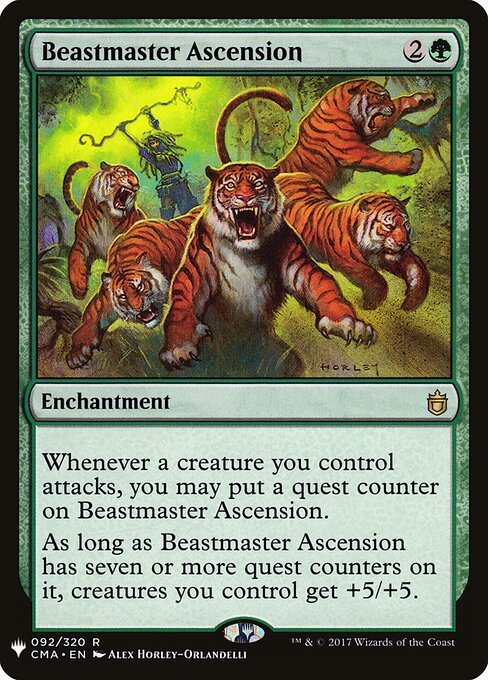 Ascenso del domador — The List