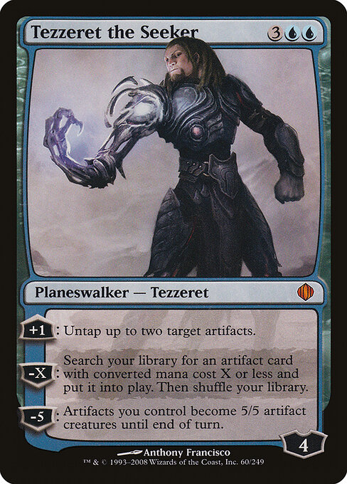 Tezzeret El Buscador — Shards of Alara