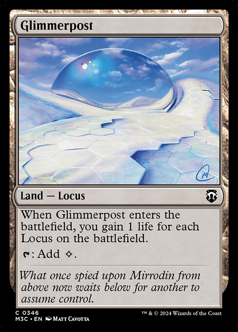 Carta Atalaya resplandeciente — Modern Horizons 3 Commander · M3C · #346