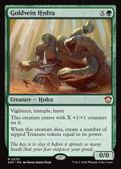 Hidra filondorado — Secrets of Strixhaven Commander