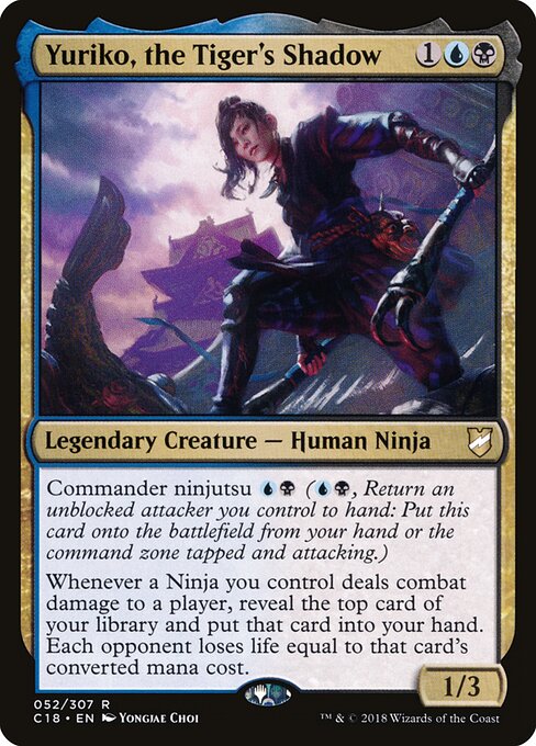 Yuriko, la Sombra del Tigre — Commander 2018