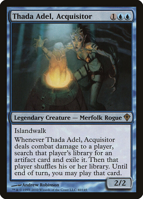 Thada Adel, adquisidora