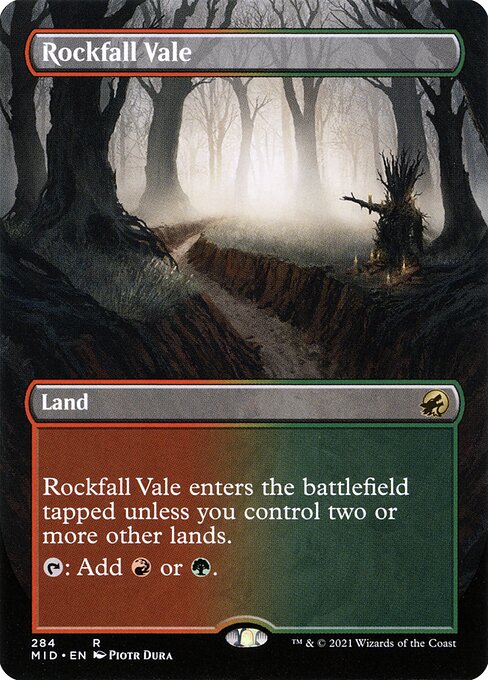 Valle de los desprendimientos — Innistrad: Midnight Hunt
