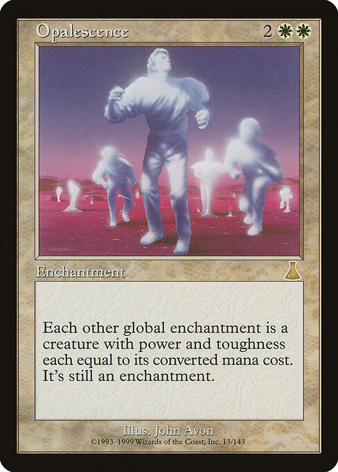 Carta Opalescencia — Urza's Destiny · UDS · #13