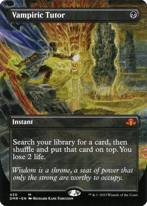 Carta Tutor vampírico — Dominaria Remastered · DMR · #430